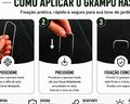 Grampo Metal Para Fixação
